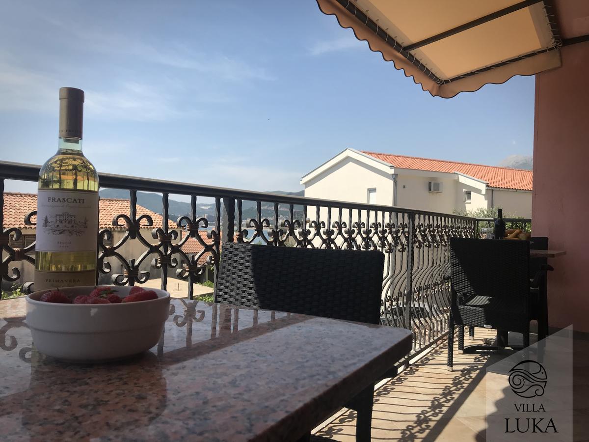 Apartments Villa Luka Свети-Стефан Экстерьер фото