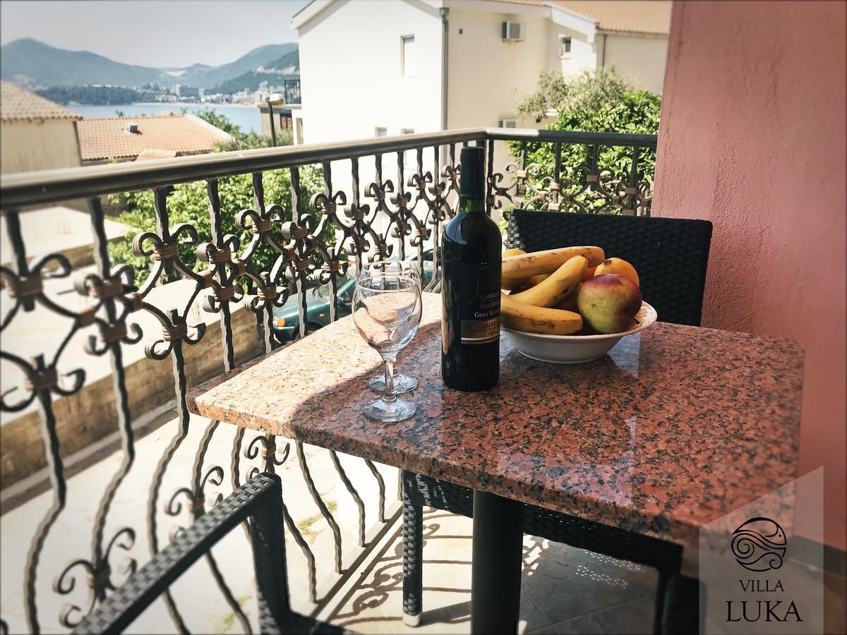 Apartments Villa Luka Свети-Стефан Экстерьер фото